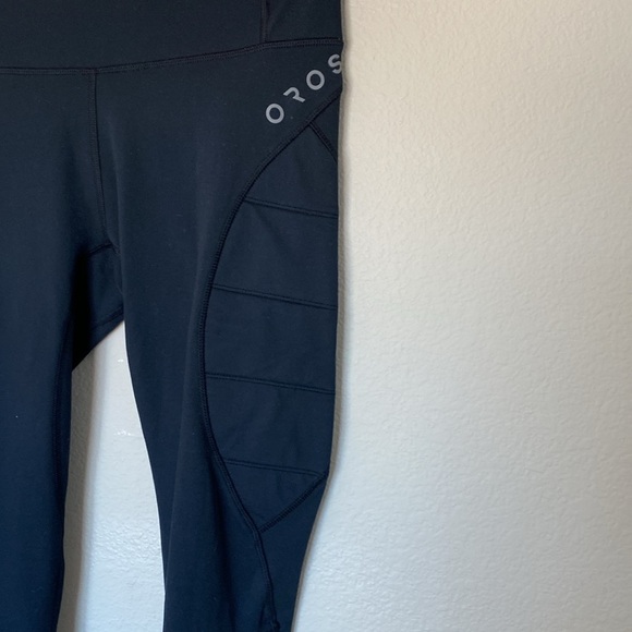 OROS Solarcore padded leggings women’s size medium black VGUC - Picture 3 of 6